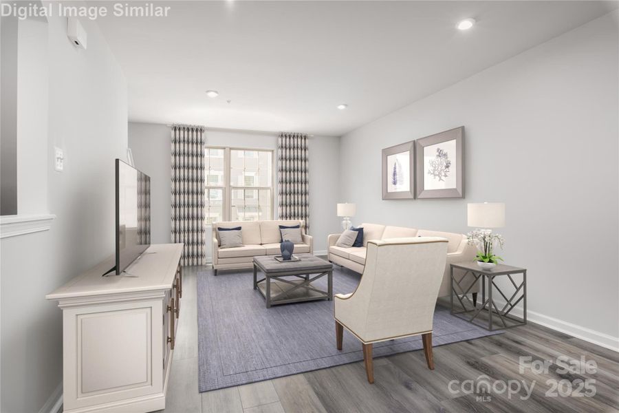 Your Perfect space for entertaining.  Enjoy a room living area perfect for hosting friends and family.  More space than a rental, ideal for gatherings and relaxation