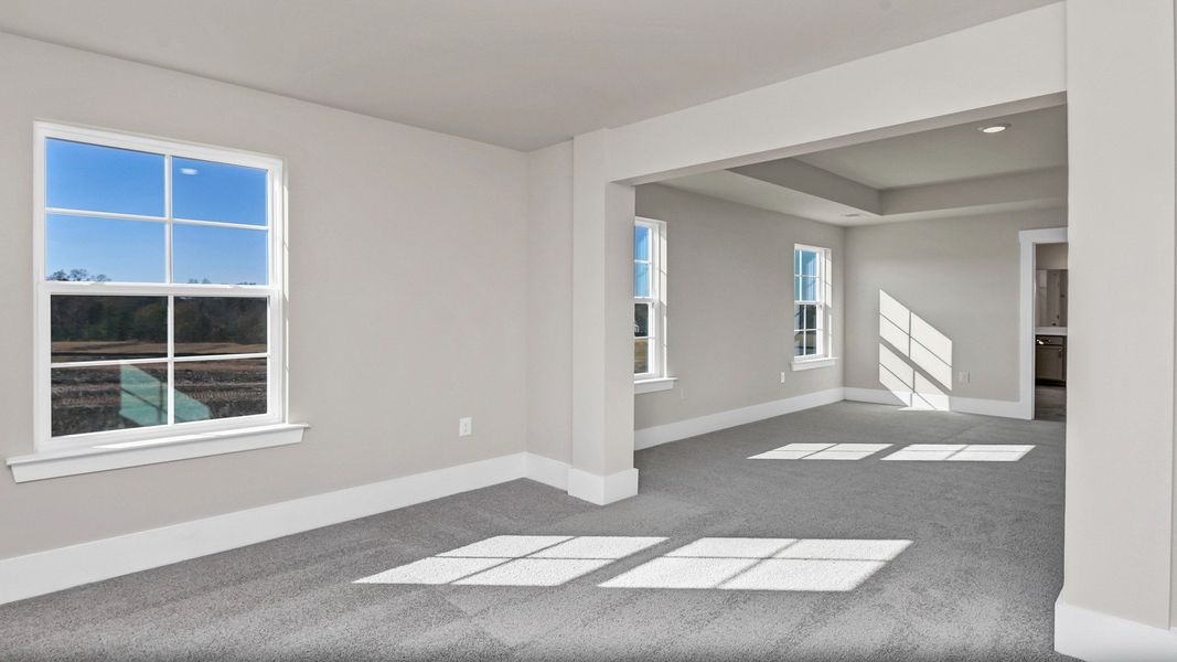 Spacious, unfurnished interior of a new home in Livingston Woods, Irmo (Image 44). Spacious, unfurnished interior of a new home in Livingston Woods, Irmo (Image 44).