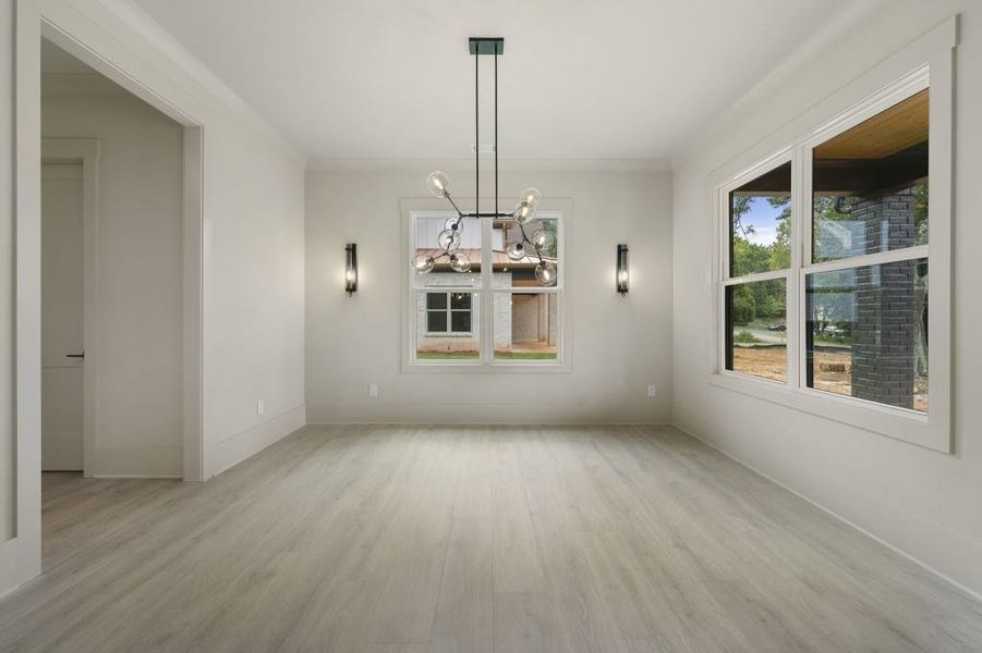 Spacious, unfurnished interior of a new home in , Buford (Image 20).