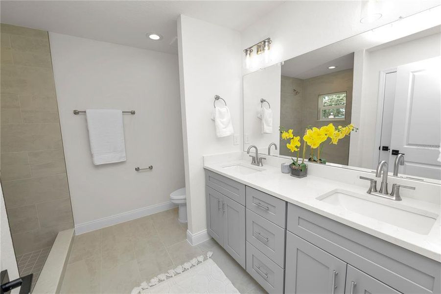 Furnished interior view inside a new home in , Eagle Lake (Image 36).