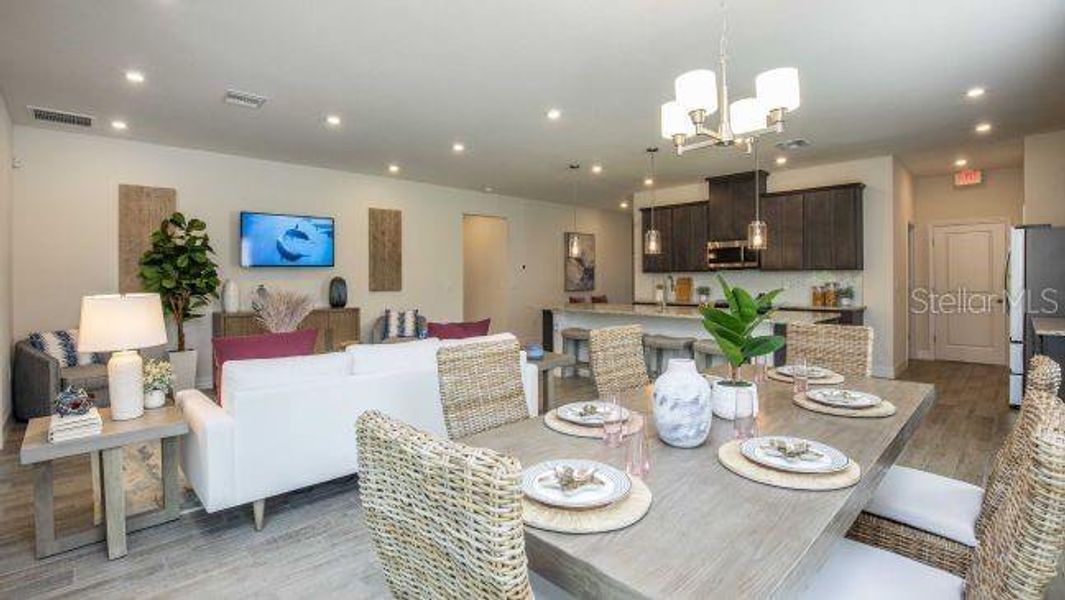 Furnished interior view inside a new home in Ormond & Daytona Beach, Ormond Beach (Image 12).