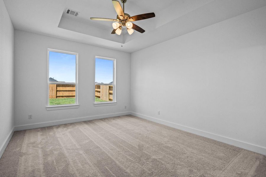 Step into your serene sanctuary—the primary bedroom of your dreams, nestled in stunning new construction.