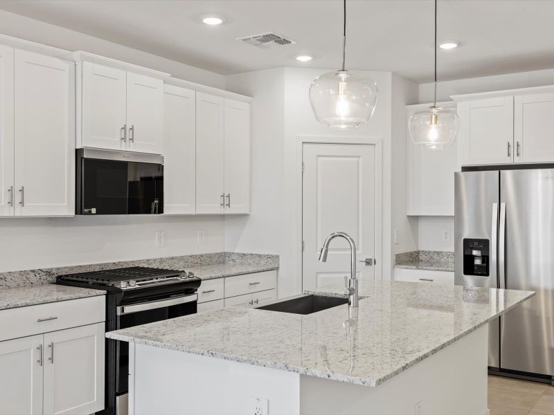 Furnished interior view inside a new home in Entrada Estate Series, Tolleson (Image 3).
