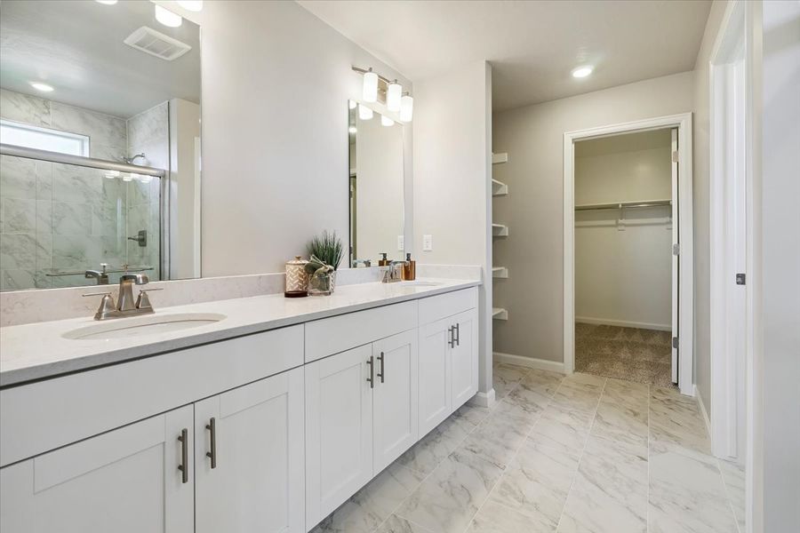 Furnished interior view inside a new home in Bradley Heights, Colorado Springs (Image 26).