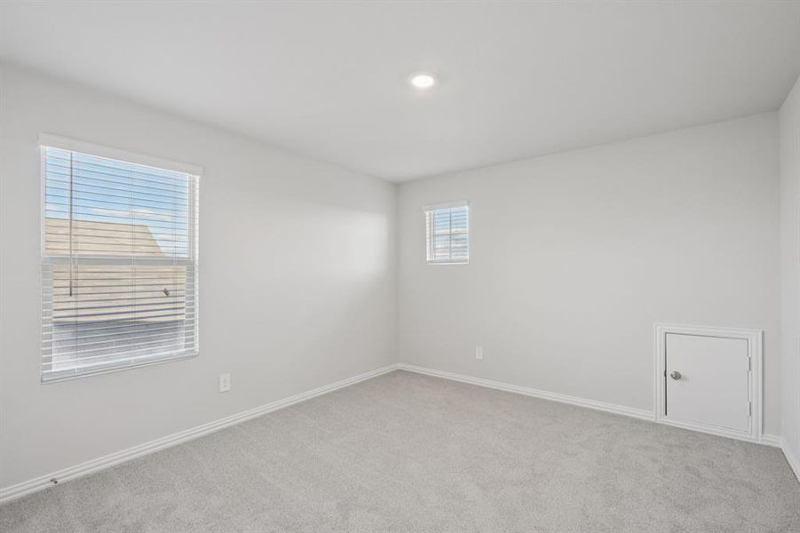 Spacious, unfurnished interior of a new home in River Ridge, Crandall (Image 26). Spacious, unfurnished interior of a new home in River Ridge, Crandall (Image 26).