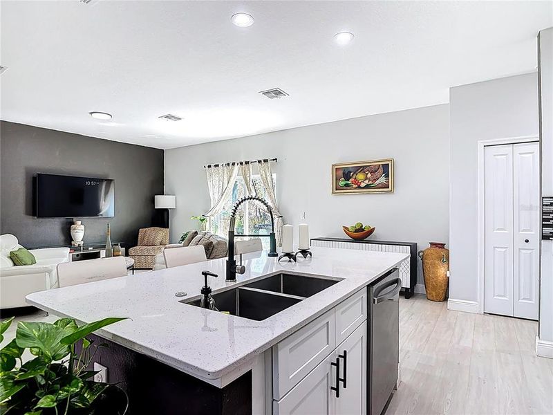 Furnished interior view inside a new home in , Deland (Image 27).