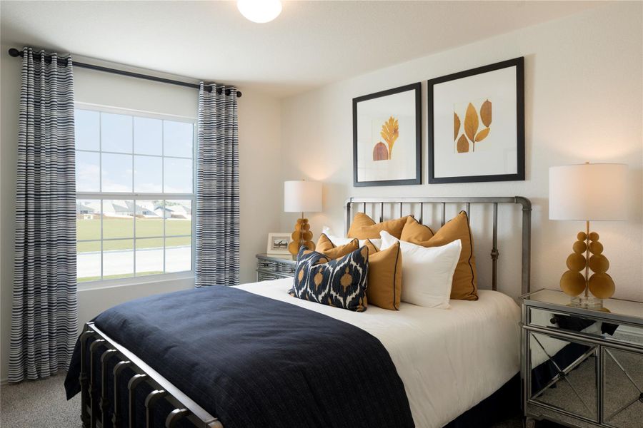 Furnished interior view inside a new home in Meadowlark Preserve: Claremont Collection, Pflugerville (Image 8).