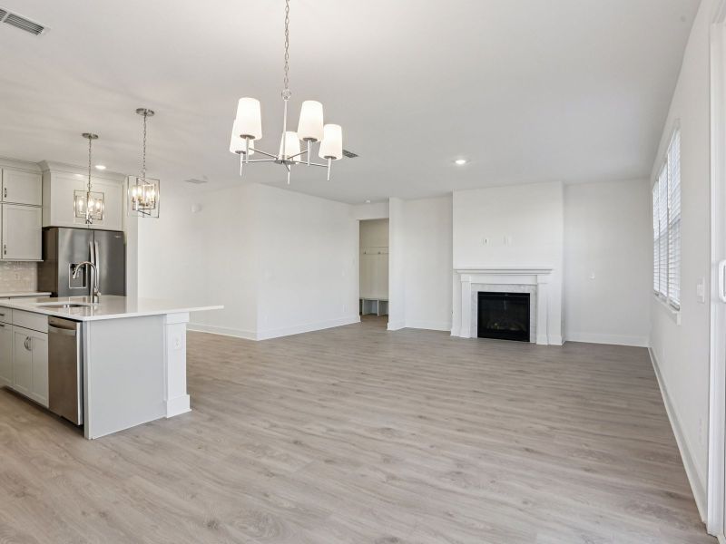 Spacious, unfurnished interior of a new home in Station Hill - Reserve Series, Franklin (Image 8).
