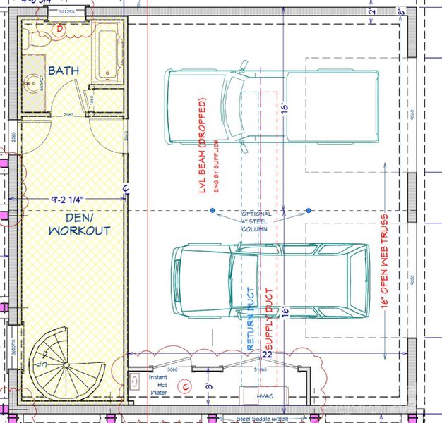 2D floor plan layout of this home in , Sherrills Ford, NC (Image 4).