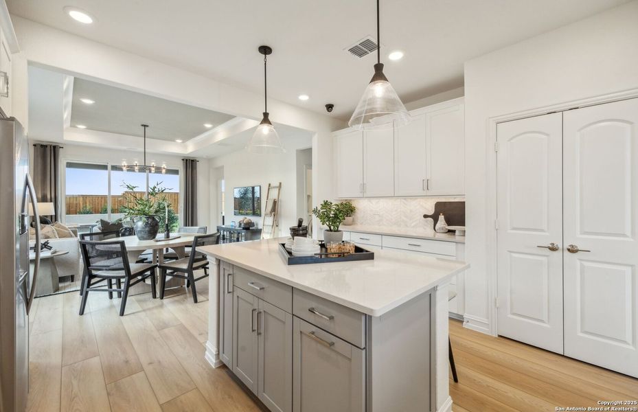 Furnished interior view inside a new home in Del Webb New Braunfels at Veramendi, New Braunfels (Image 12).