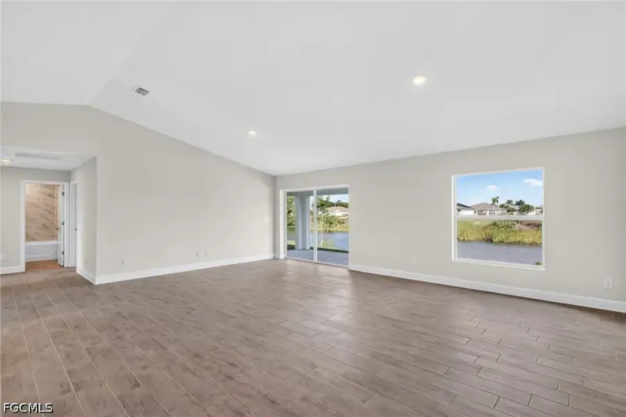 Spacious, unfurnished interior of a new home in Cape Coral, Cape Coral (Image 16). Spacious, unfurnished interior of a new home in Cape Coral, Cape Coral (Image 16).