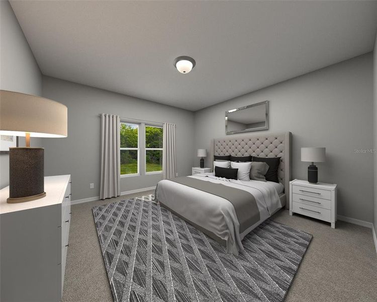 Furnished interior in a model home at Magnolia Bay - Reserve Series in Nokomis (Image 23).