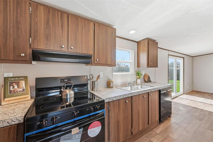 Furnished interior view inside a new home in , Burleson (Image 8).