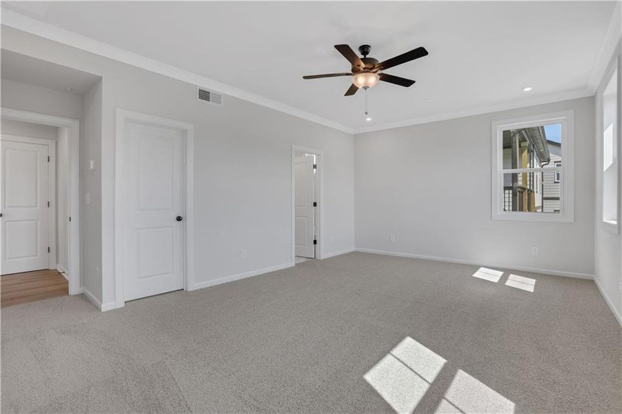 Spacious, unfurnished interior of a new home in Wisteria at GreenHouse, Marietta (Image 25).