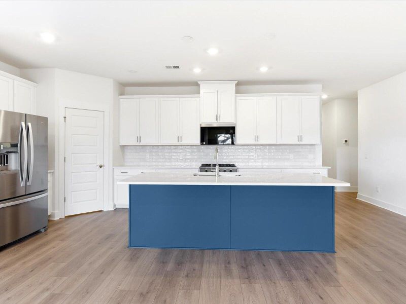 Furnished interior view inside a new home in The Coves at Lakes of Cane Bay, Summerville (Image 12). Furnished interior view inside a new home in The Coves at Lakes of Cane Bay, Summerville (Image 12).