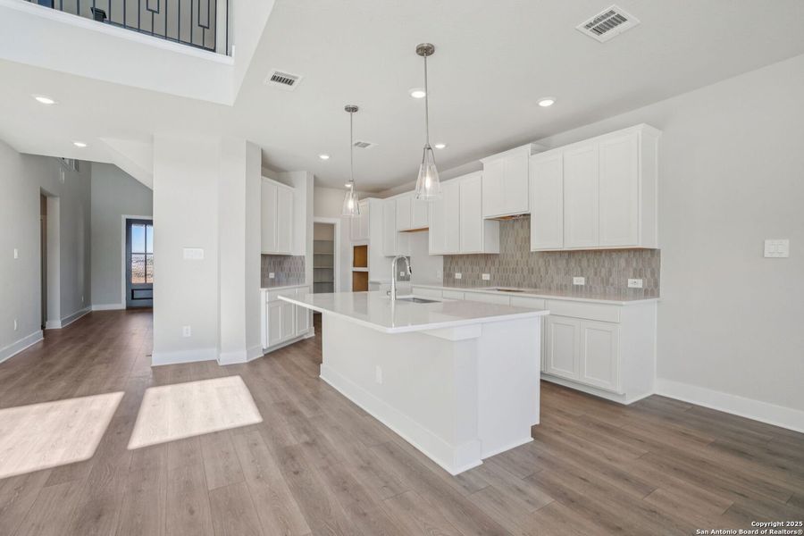 Furnished interior view inside a new home in Carmel Ranch, Schertz (Image 12).