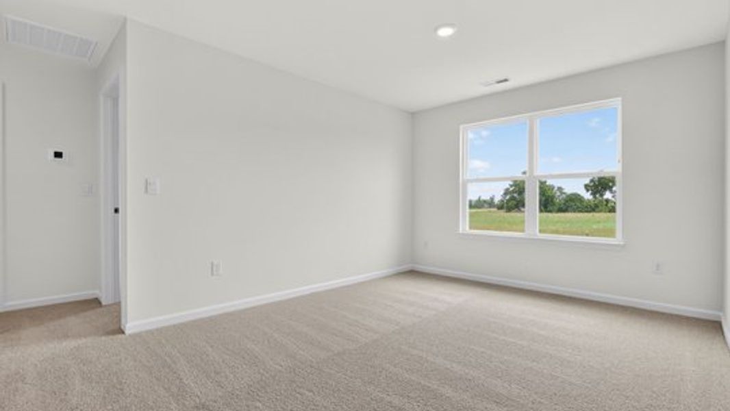 Spacious, unfurnished interior of a new home in Hawley Glen, Lillington (Image 14). Spacious, unfurnished interior of a new home in Hawley Glen, Lillington (Image 14).