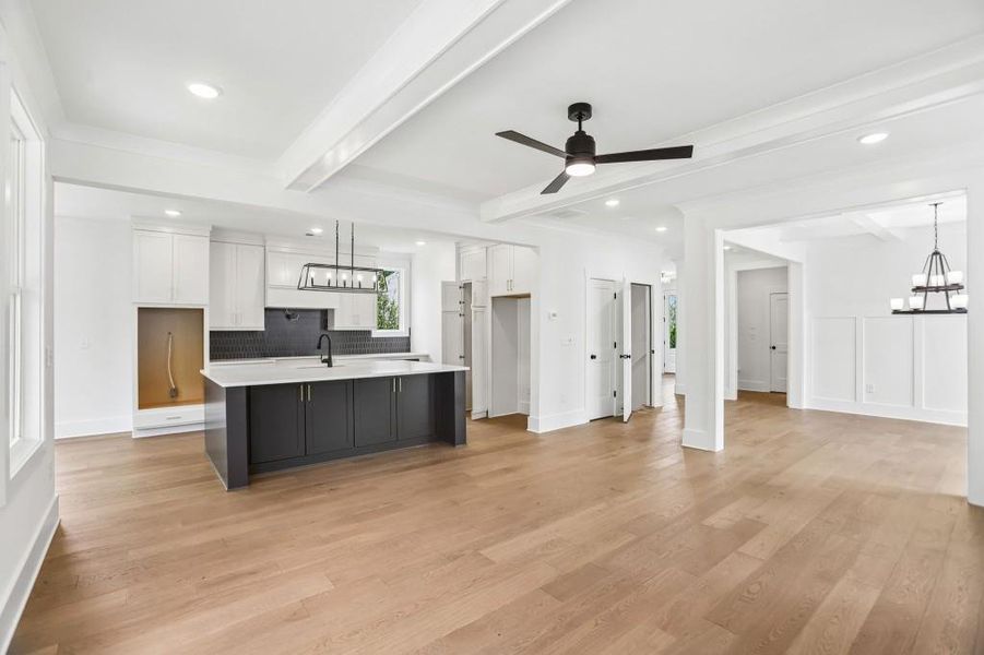 Furnished interior view inside a new home in , Marietta (Image 8).