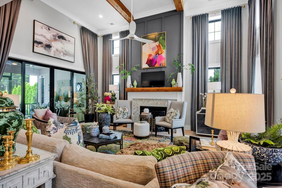 Furnished interior view inside a new home in , Davidson (Image 14).