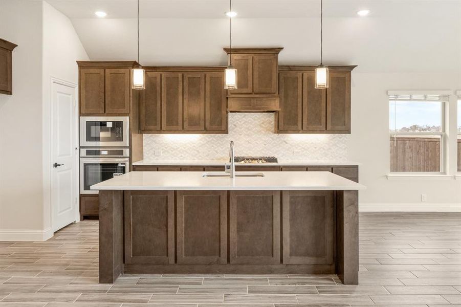 Furnished interior view inside a new home in Silo Mills, Joshua (Image 12).