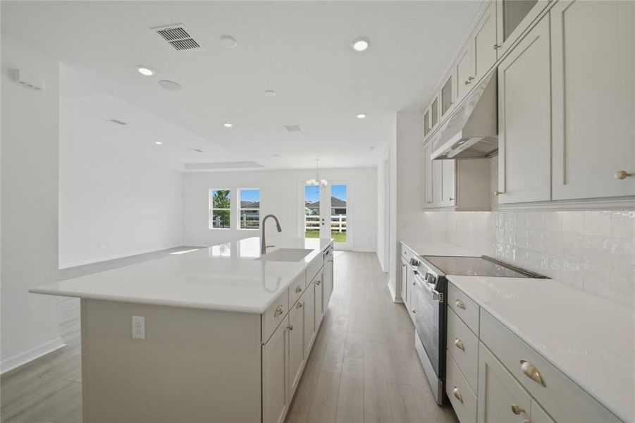 Furnished interior view inside a new home in Tyson Reserve, St. Cloud (Image 9).