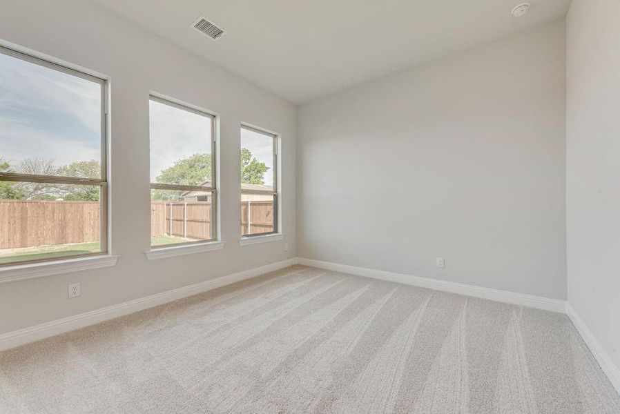 Spacious, unfurnished interior of a new home in Villages of Creekwood, Frisco (Image 32). Spacious, unfurnished interior of a new home in Villages of Creekwood, Frisco (Image 32).