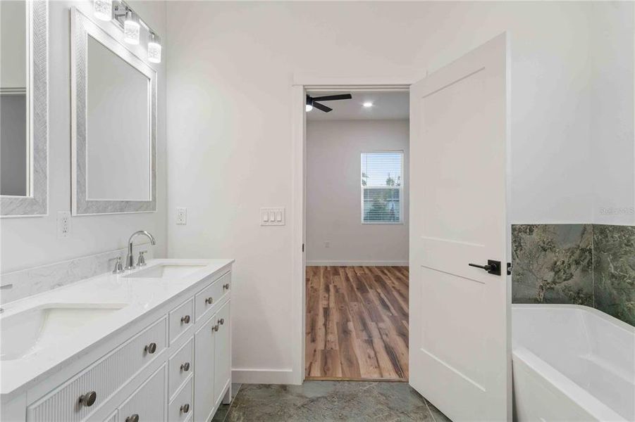 Furnished interior view inside a new home in , Punta Gorda (Image 36).