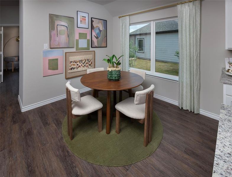 Furnished interior view inside a new home in Deer Creek, Fort Worth (Image 7). Furnished interior view inside a new home in Deer Creek, Fort Worth (Image 7).