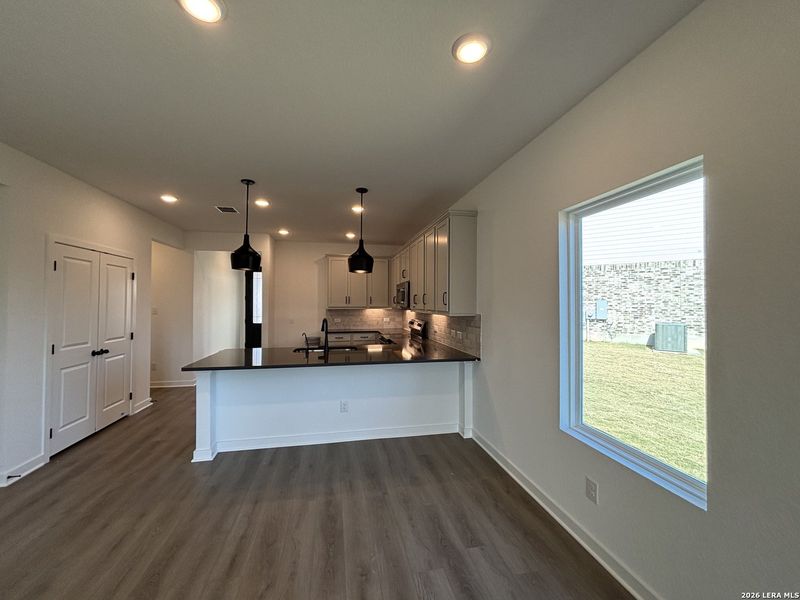 Furnished interior view inside a new home in The Summit at Saddlebrook Ranch 55's, Schertz (Image 19).
