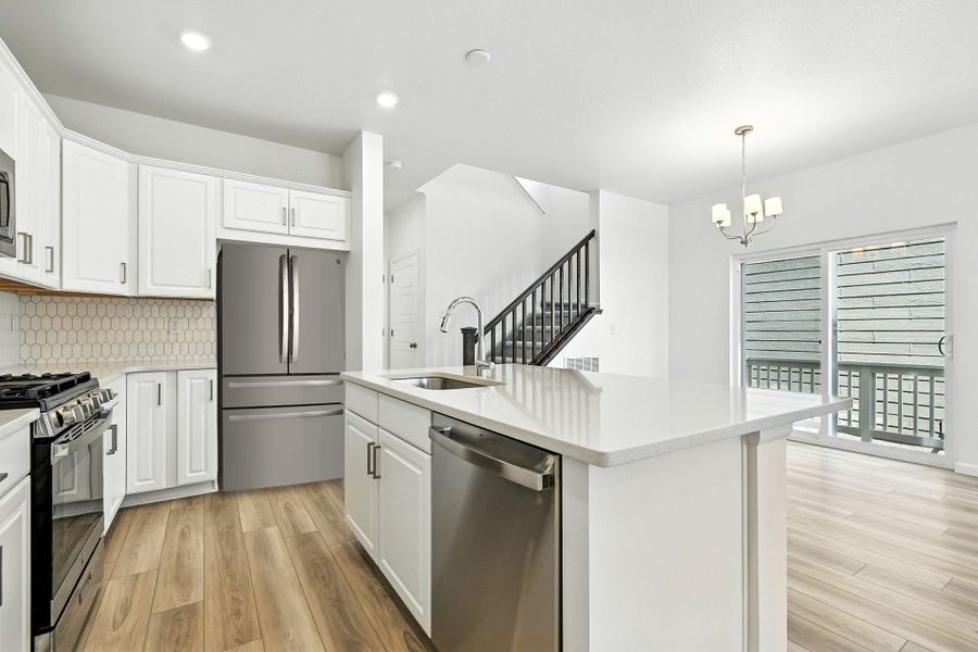 Furnished interior view inside a new home in Farmlore, Brighton (Image 7).