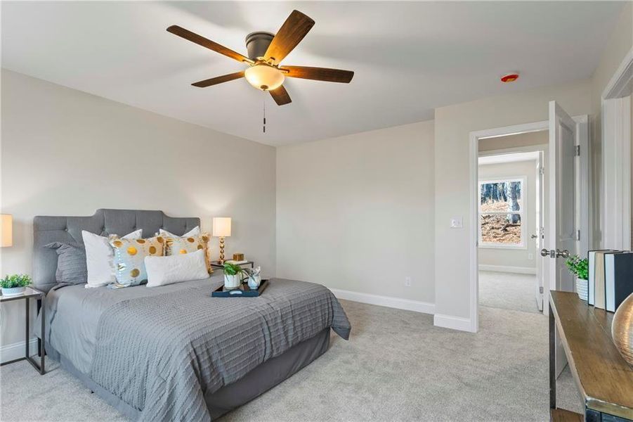 Furnished interior view inside a new home in , Gainesville (Image 39).