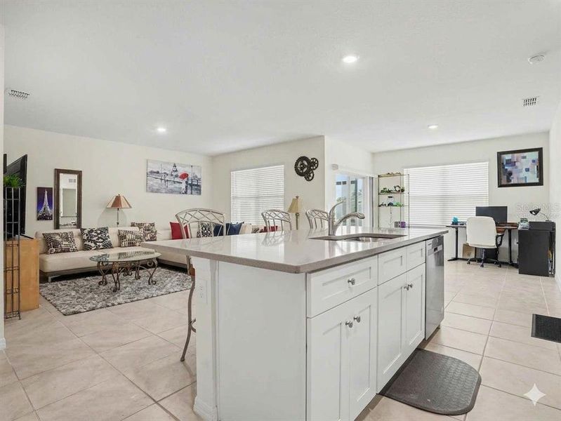 Furnished interior view inside a new home in , Haines City (Image 18).