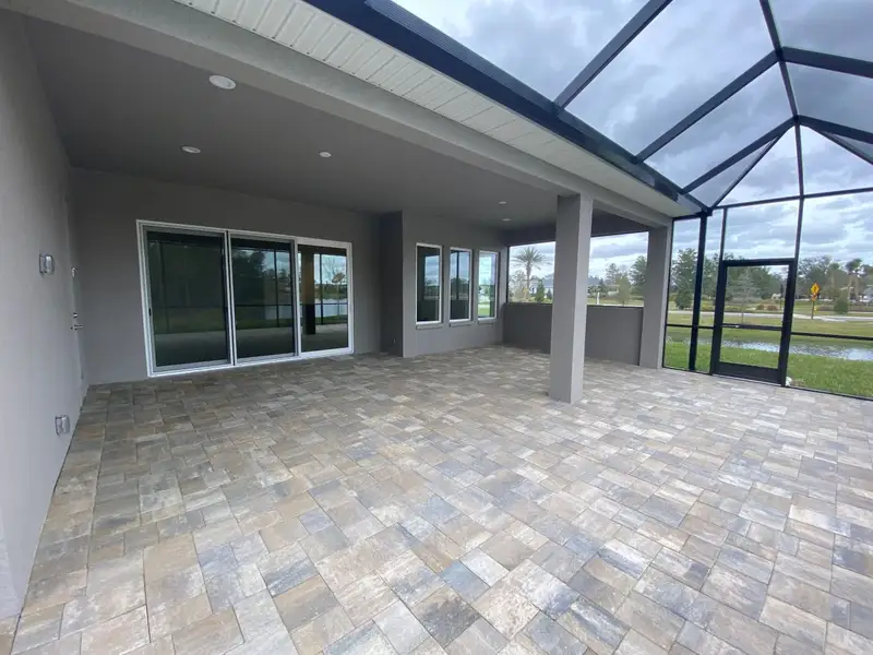 Representative exterior details of a home built from the Birkdale by Paytas Homes in The Reserve at Victoria, Deland (Image 3).