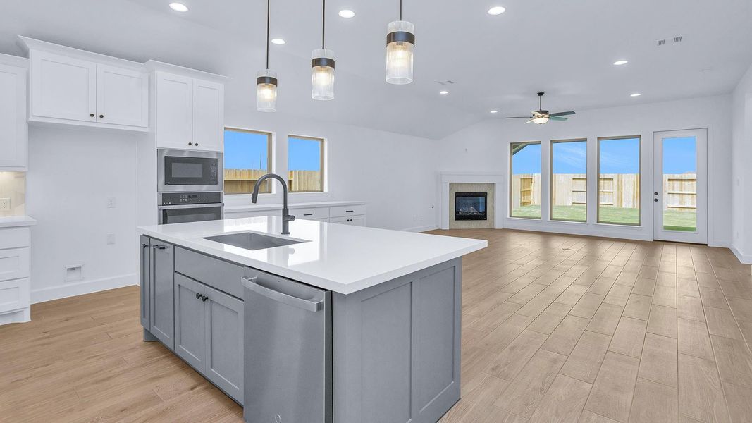 Furnished interior view inside a new home in Everly, Hockley (Image 8).