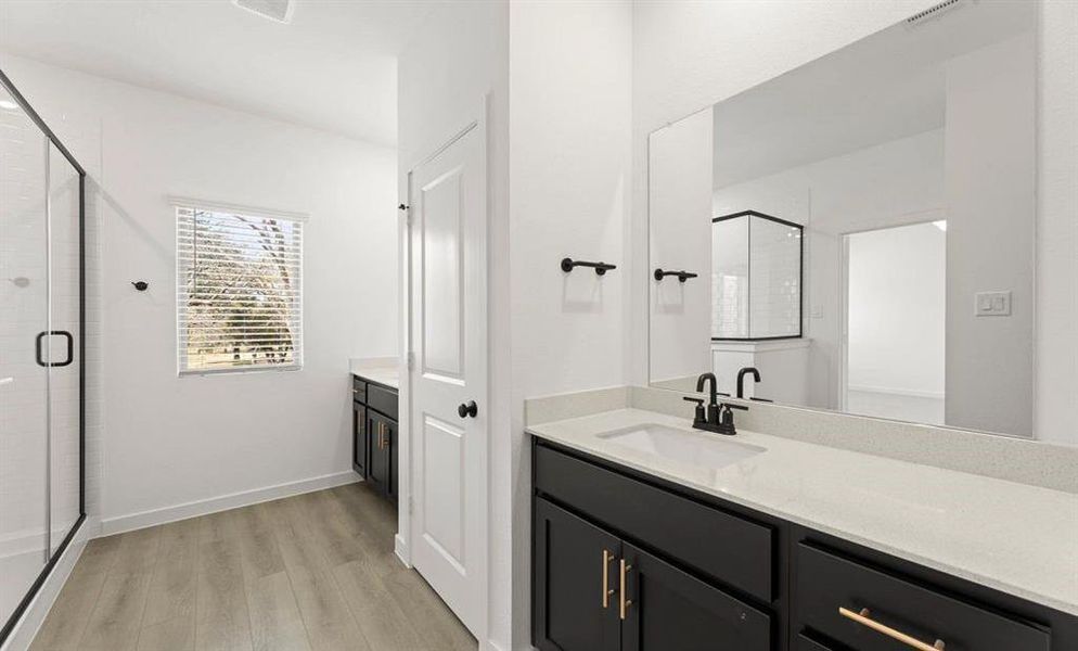 Primary Bathroom Representative Photo featuring the Noir Collection