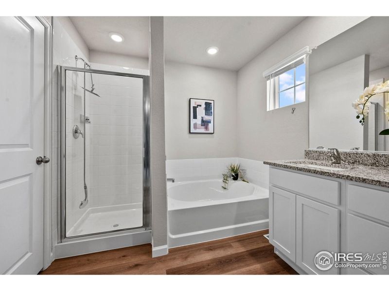 Furnished interior view inside a new home in Hidden Creek, Frederick (Image 9).