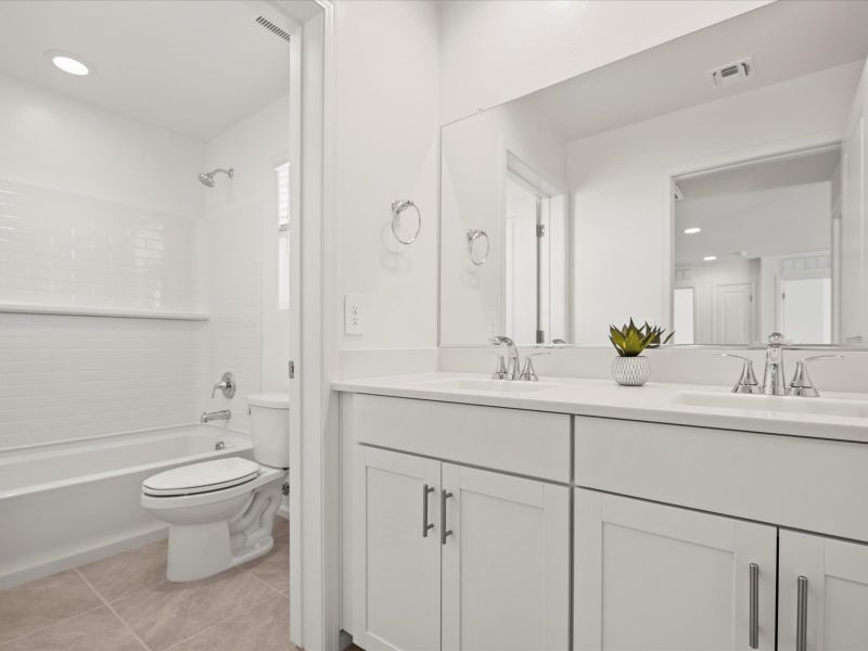 Furnished interior view inside a new home in Las Patrias at Star Valley Phase III - Premier Series, Tucson (Image 10).