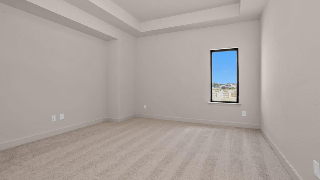 Spacious, unfurnished interior of a new home in Legacy Prairie at Katy Court, Katy (Image 14).