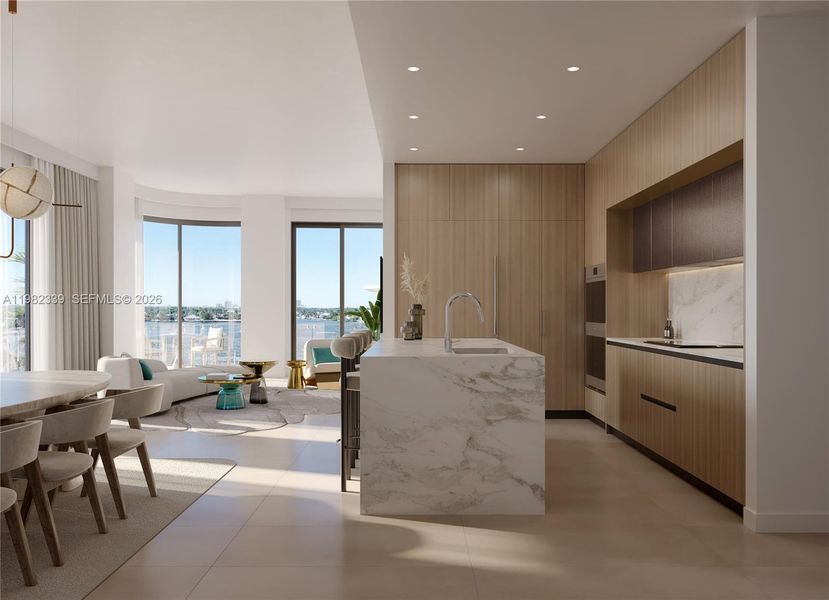 Furnished interior view inside a new home in , Hollywood (Image 6). Furnished interior view inside a new home in , Hollywood (Image 6).