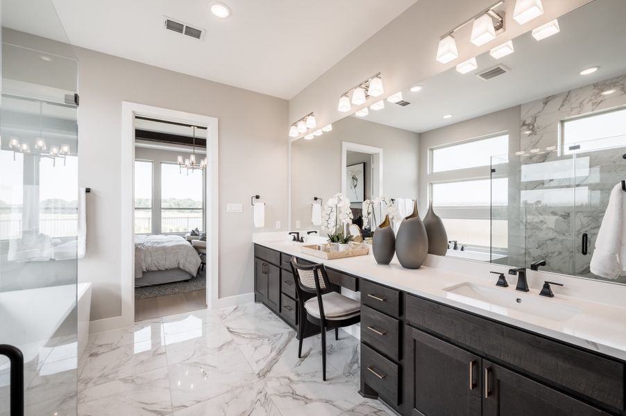 Representative furnished interior of a home built from the Fulbright by Tri Pointe Homes in Pecan Ridge, Fulshear (Image 37). Representative furnished interior of a home built from the Fulbright by Tri Pointe Homes in Pecan Ridge, Fulshear (Image 37).