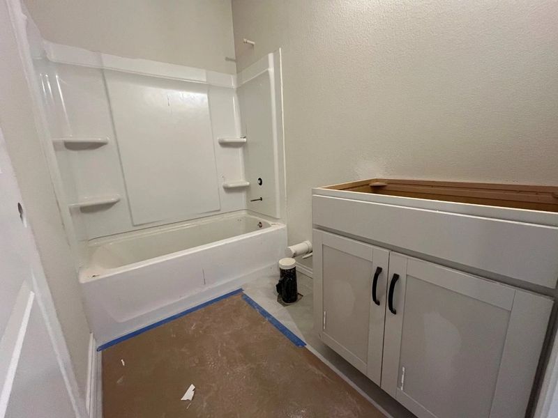 In-progress construction of a new home in Lariat, Liberty Hill, TX (Image 8).