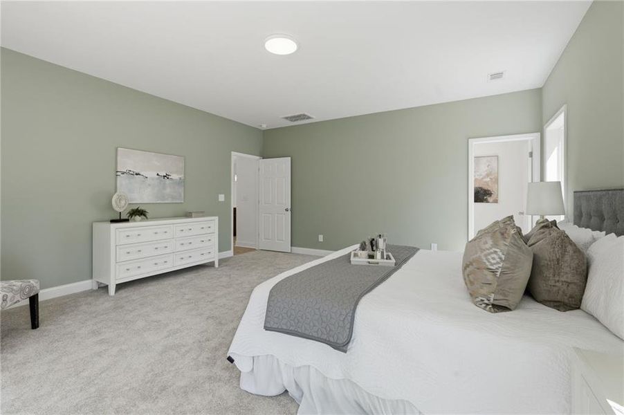 Furnished interior view inside a new home in , Gainesville (Image 8). Furnished interior view inside a new home in , Gainesville (Image 8).