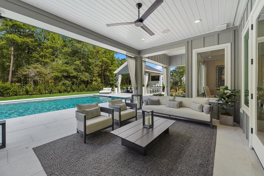 Furnished interior view inside a new home in , Montgomery (Image 7).