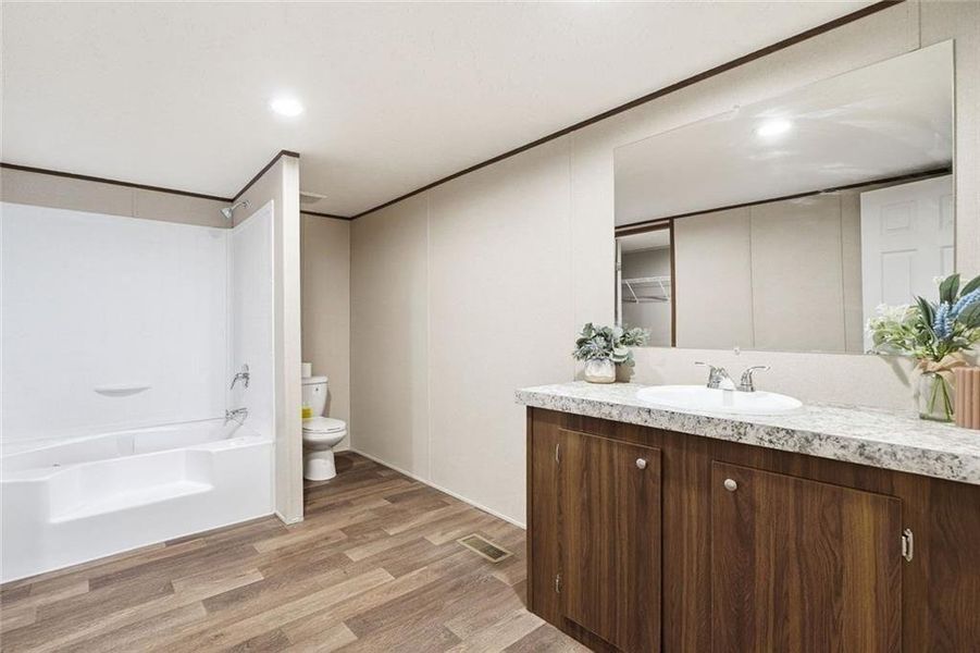 Furnished interior view inside a new home in , Ball Ground (Image 10). Furnished interior view inside a new home in , Ball Ground (Image 10).