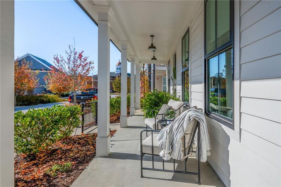 Exterior details and patio area of a home in Harmony, Auburn (Image 27).