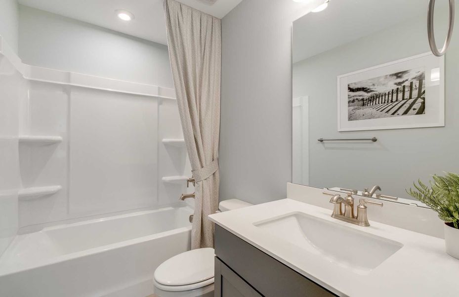 Additional Baths with a soaking tub.