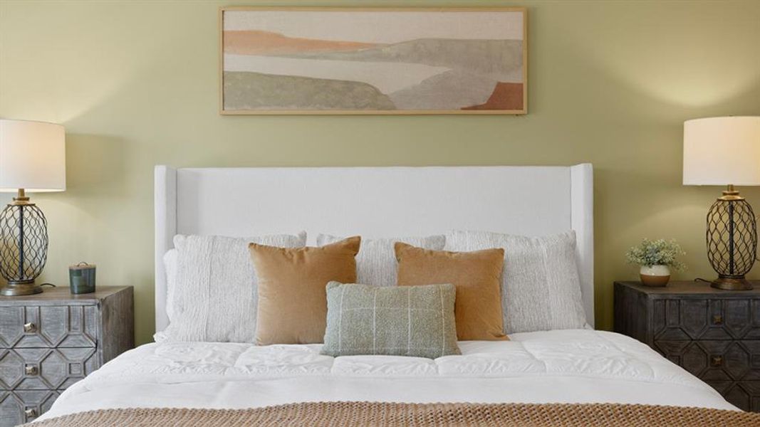 Close-up of interior finishes inside a home in Oaks at Cedar Grove, Fairburn (Image 20).