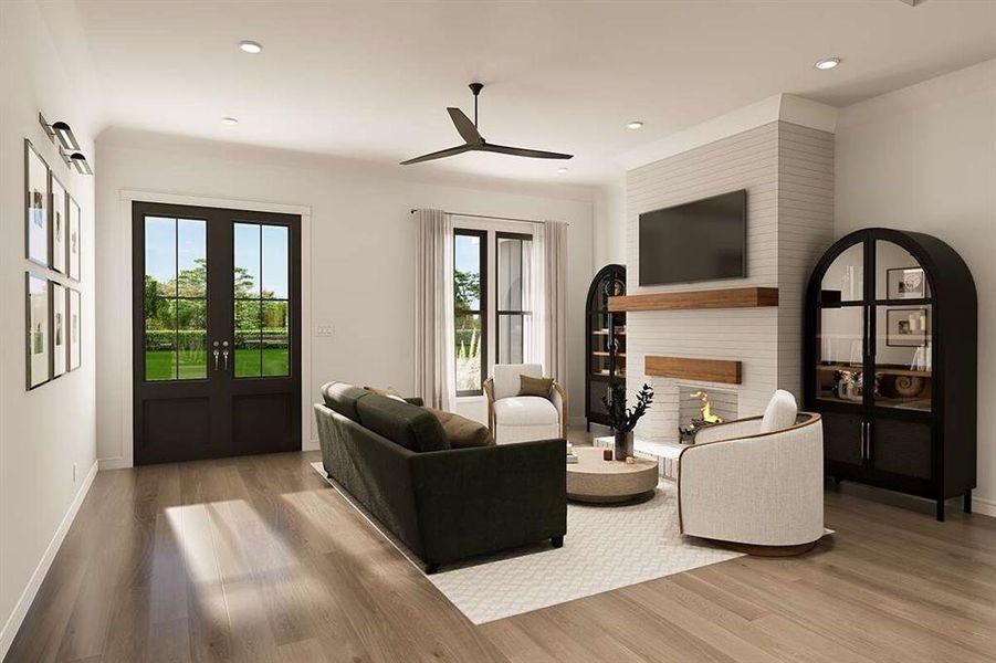 Furnished interior view inside a new home in , Paradise (Image 4).