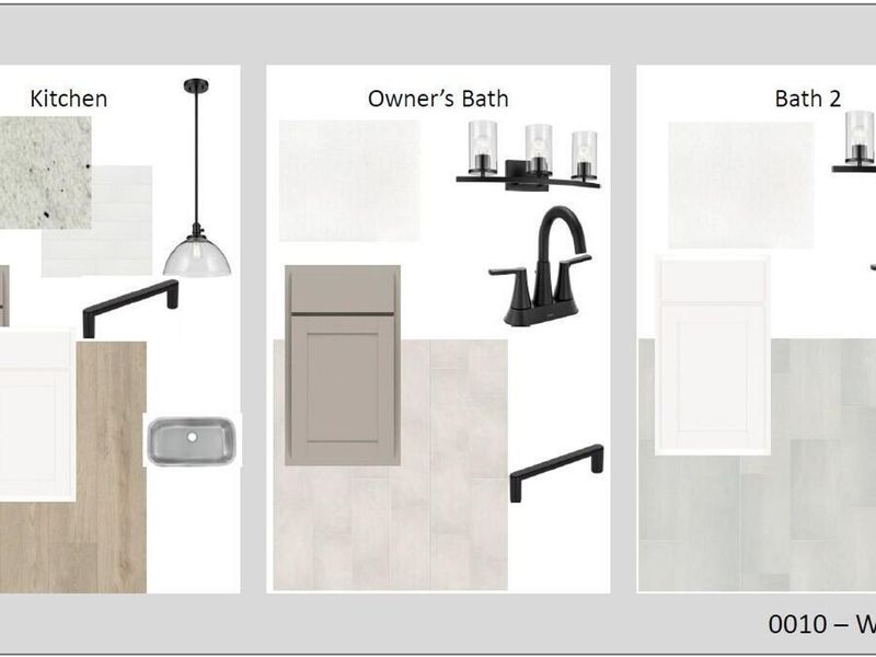 Sample of building materials used in homes in Wellers Knoll, Lillington (Image 17).