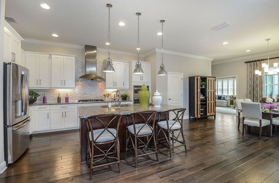 Furnished interior view inside a new home in Grand Palm, Venice (Image 8).